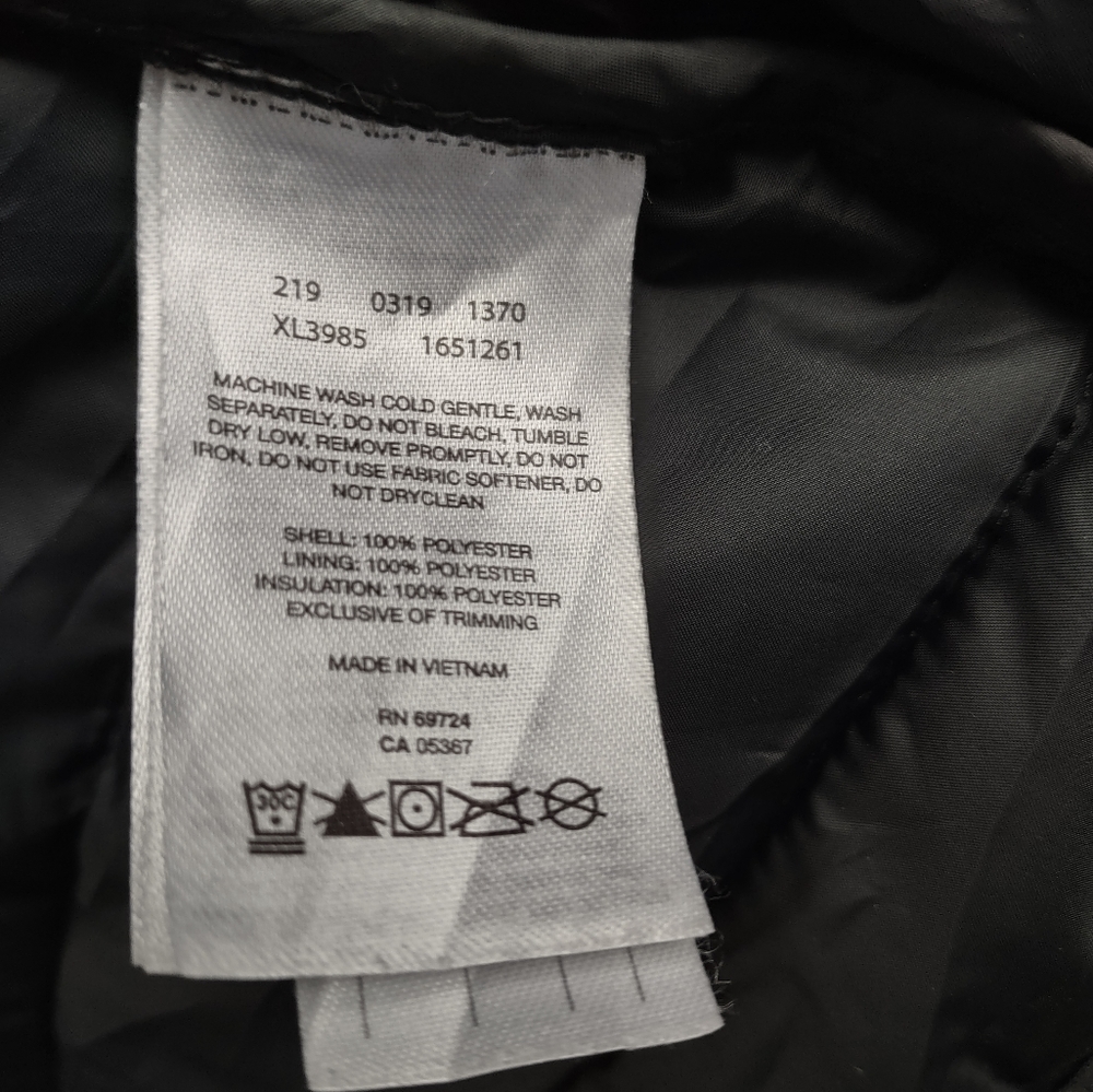 Columbia Puffer Jacket In Black Size XS - Picture 7 of 8